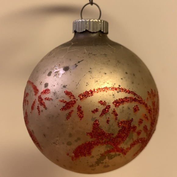 Shiny Brite Vintage Christmas Ornament - Glass - Picture 2 of 5